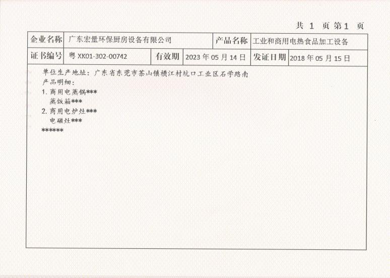 全国工业产品生产许可证1-2